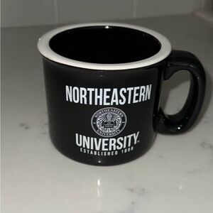 Northeastern University Black Mug